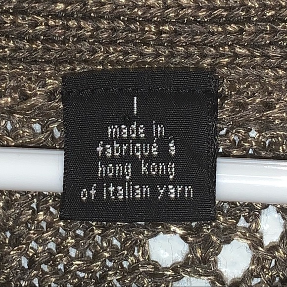 ISDA & CO Cap Sleeve Tan Sweater Size 1 Plus Size - Picture 6 of 6